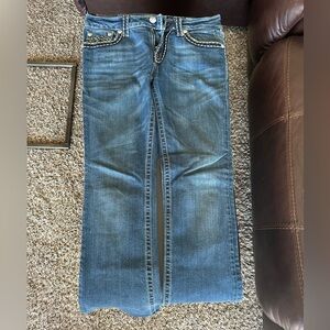 Miss Me Women's Blue Irene Boot Cut Jeans